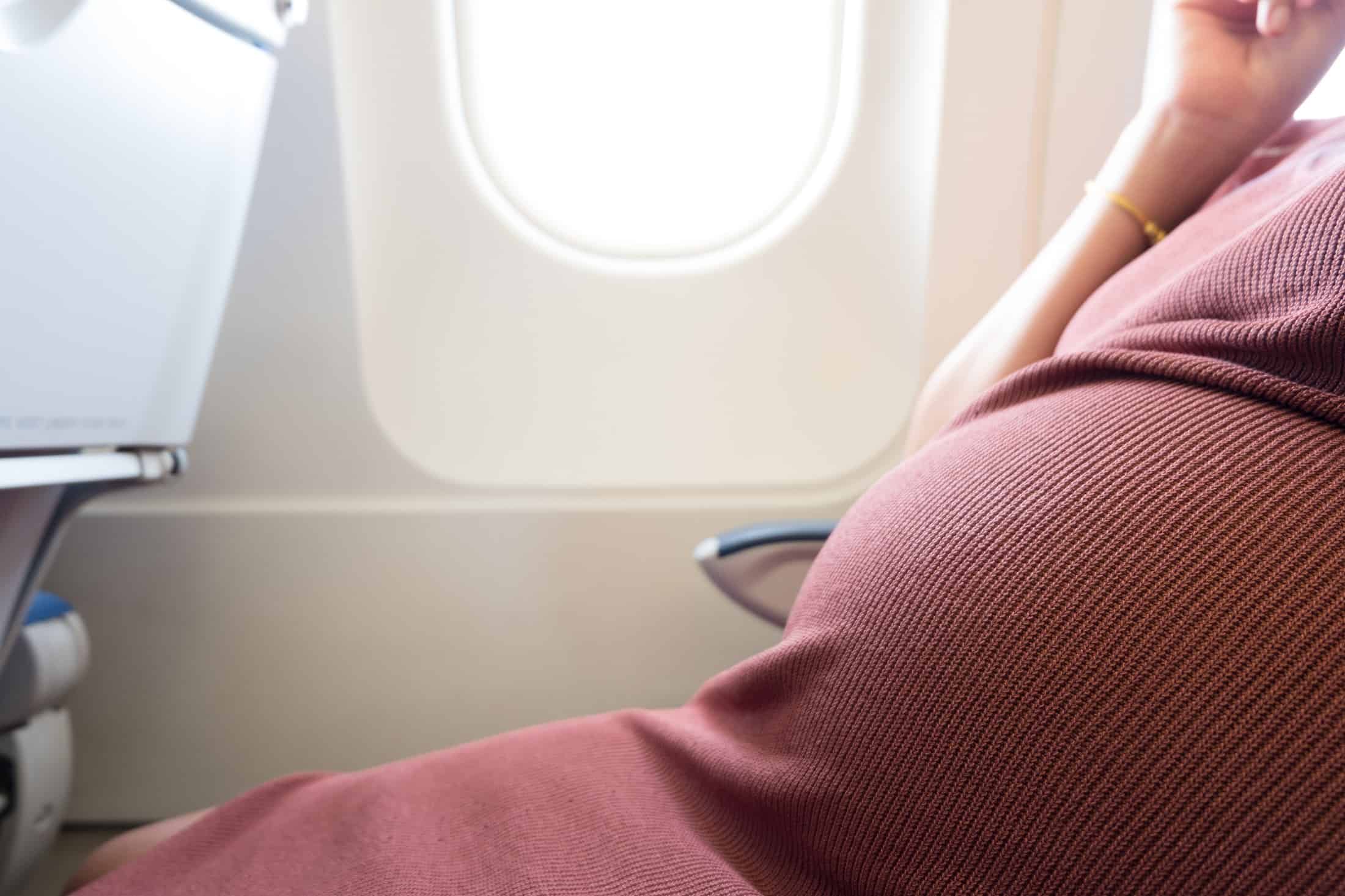 Is it safe to travel by air while pregnant?